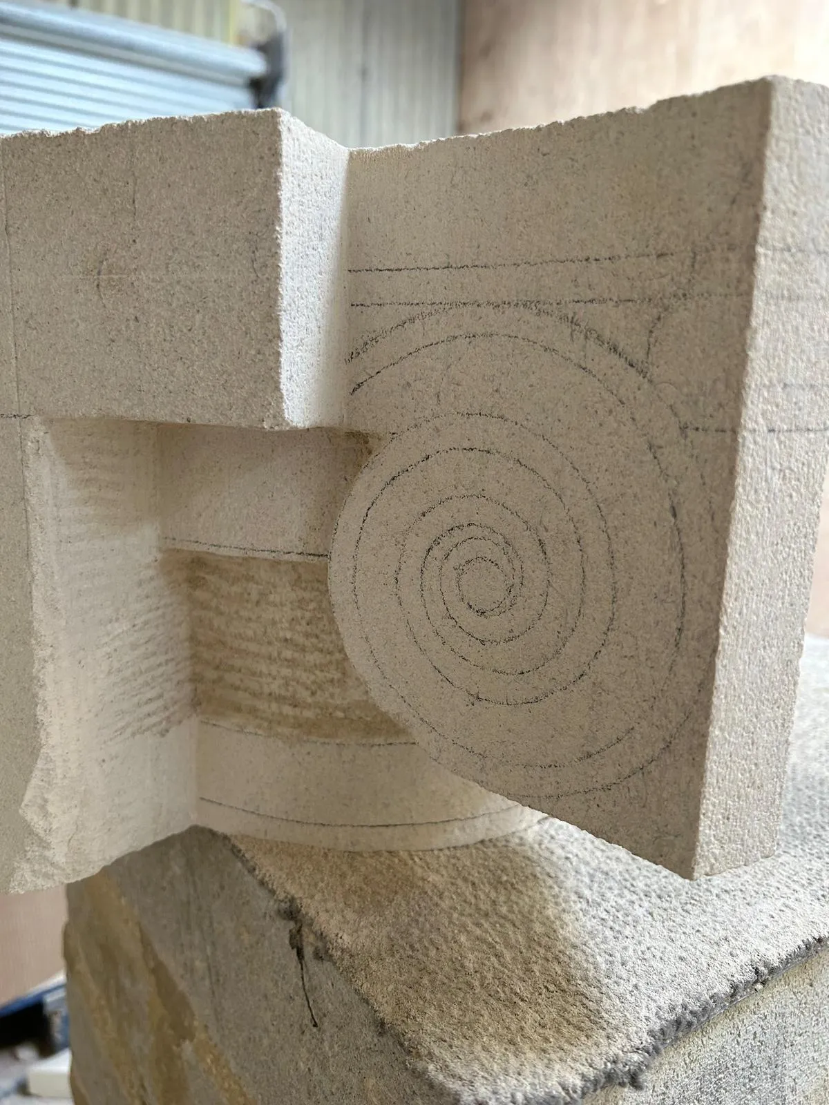 Stone Masonry work in progress