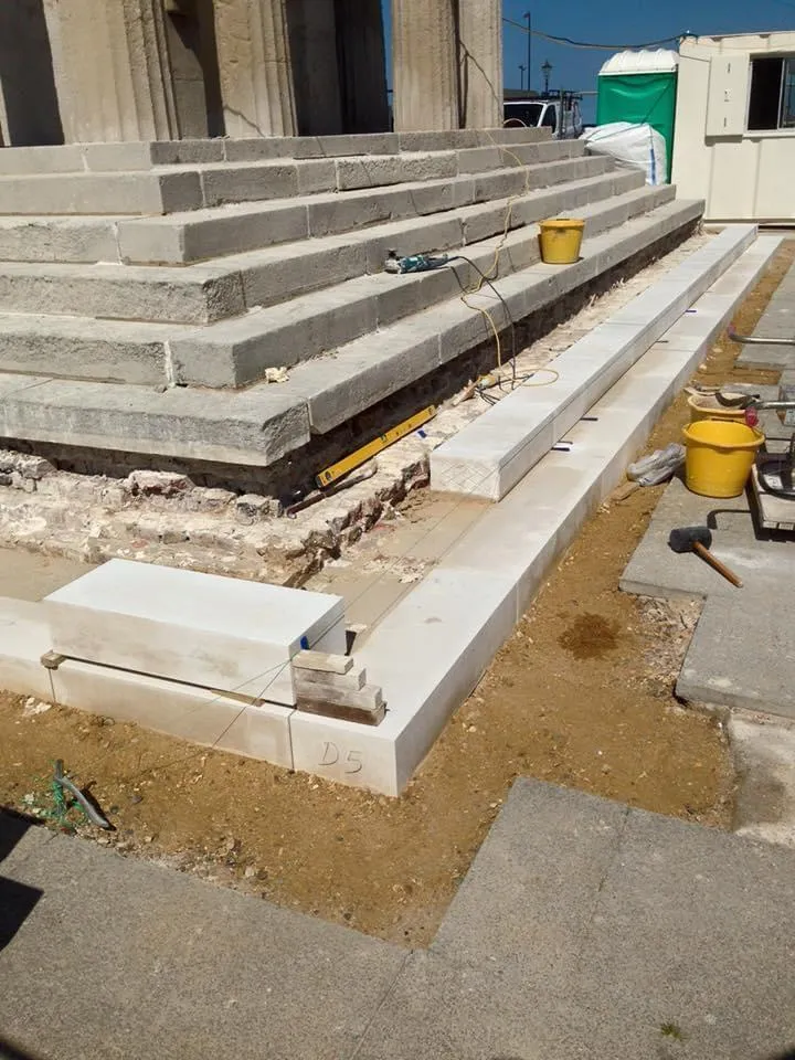 Construction site that Established Stone is working at